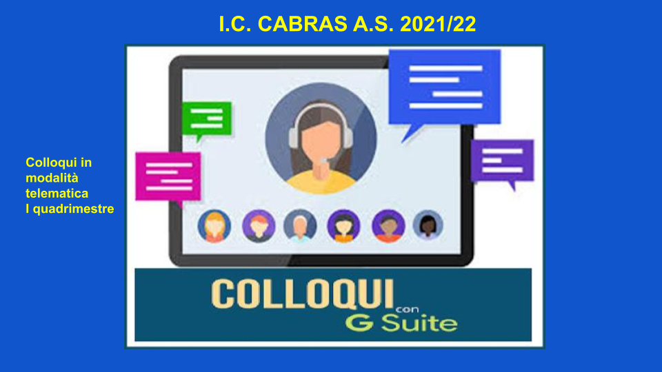 colloqui scuola famiglia a s 2021