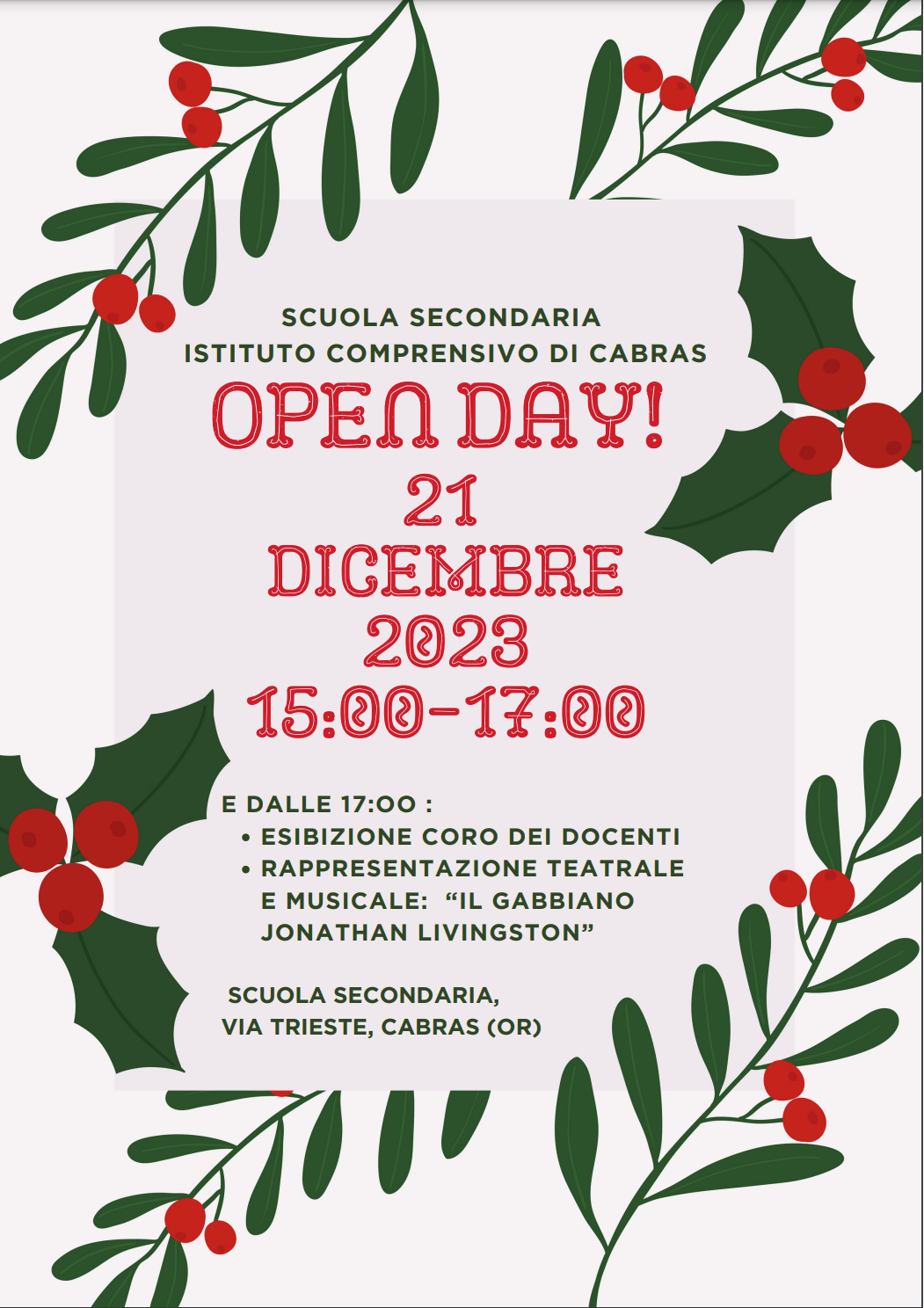 open day secondaria